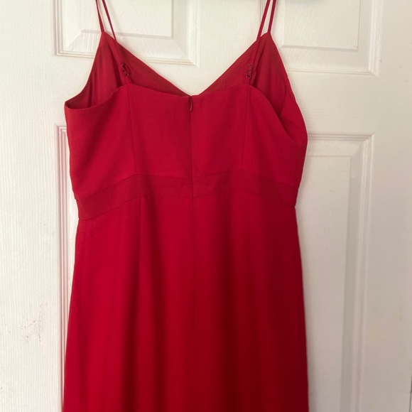 NWT BANANA REPUBLIC RED DRESS - Picture 4 of 5